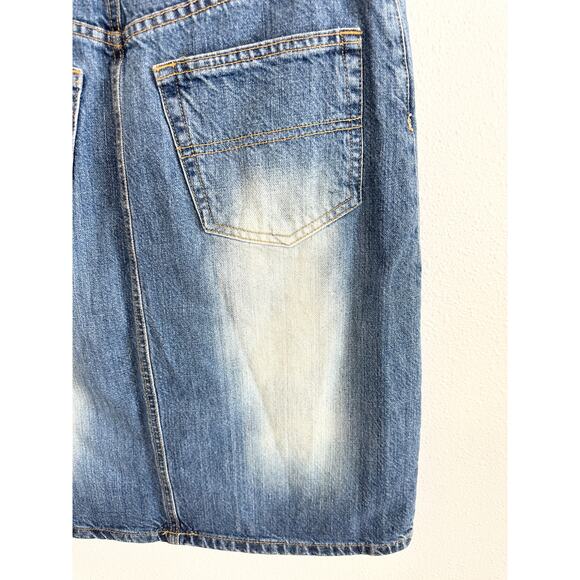 Y2K Polo Ralph Lauren Jean Skirt size 4 - Picture 7 of 9